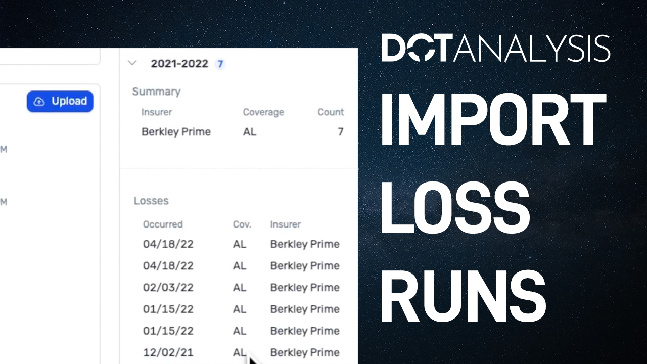 Importing Loss Runs